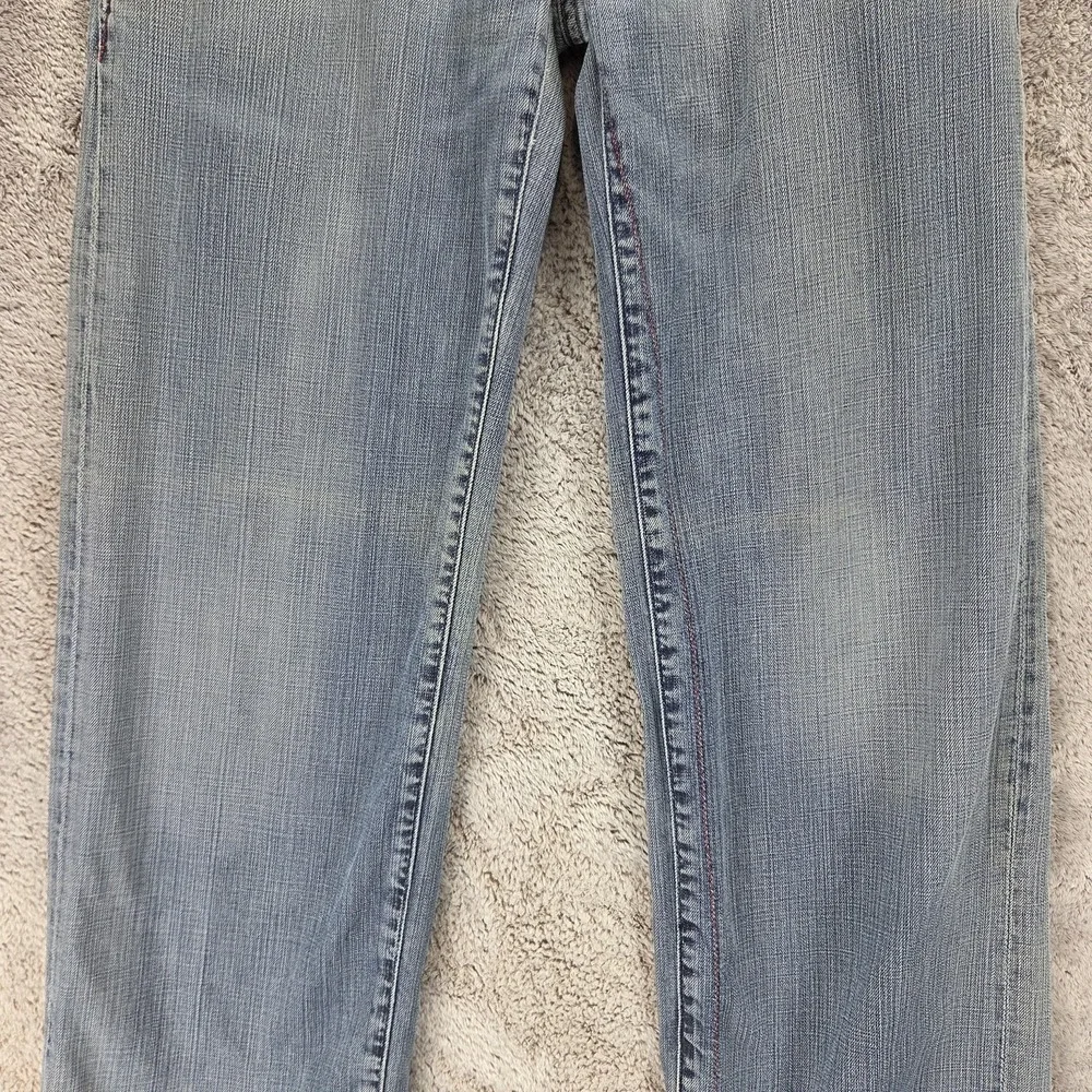 VTG Levis Engineered Jeans Mens Blue Buckle Back Two Horse Zip Fly Fits 30x32